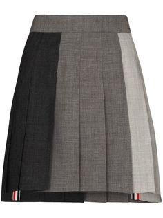 Thom Browne юбка мини со складками
