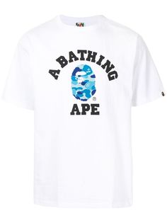 A BATHING APE® футболка с короткими рукавами и логотипом