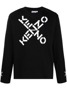 Kenzo толстовка с логотипом