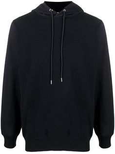 Moncler худи с нашивкой-логотипом