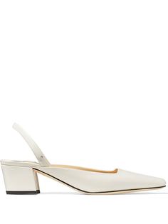 Jimmy Choo туфли Gini 45 с ремешком на пятке