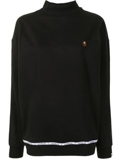 A BATHING APE® толстовка с воротником-воронкой и логотипом