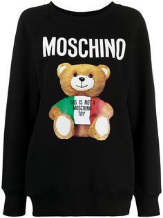 Moschino толстовка Teddy Bear с круглым вырезом