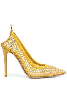 Gianvito Rossi сетчатые туфли-лодочки Alisia на шпильке