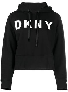 DKNY худи с кулиской и логотипом