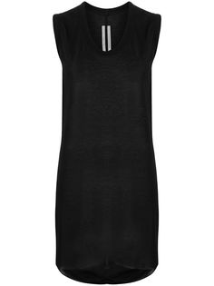 Rick Owens длинный топ без рукавов