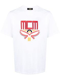 MCM футболка с графичным логотипом