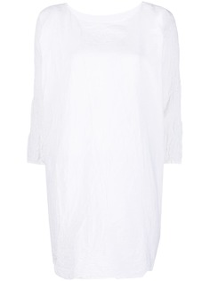 Daniela Gregis crinkle effect long-line top