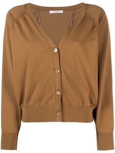 Dorothee Schumacher кардиган Easy Comfort с окантовкой в рубчик