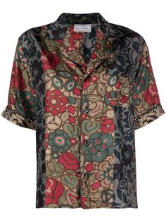 Pierre-Louis Mascia floral-print silk shirt