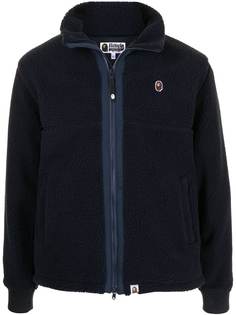A BATHING APE® куртка BOA Ape Head из шерпы