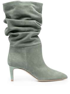 Paris Texas slouched suede boots