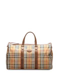 Burberry Pre-Owned сумка в клетку Haymarket Check