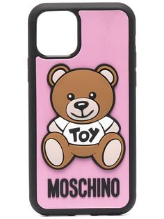 Moschino чехол для iPhone 11 с узором Teddy