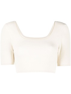 Jacquemus укороченный топ Le haut Arancia