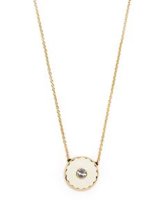 Marc Jacobs medallion chain necklace