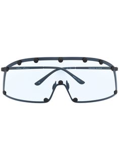 Rick Owens солнцезащитные очки Shield