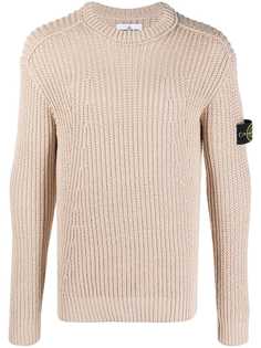 Stone Island джемпер с нашивкой-логотипом