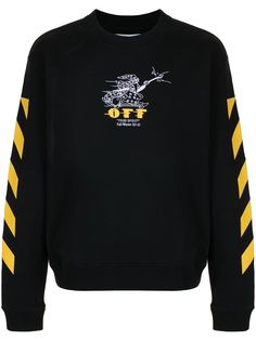 Off-White толстовка с вышивкой