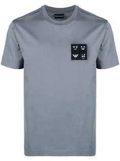 Emporio Armani футболка с вышивкой