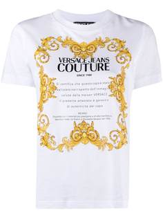 Versace Jeans Couture футболка с логотипом