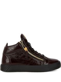 Giuseppe Zanotti кеды Kriss с молниями