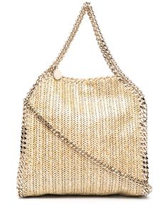 Stella McCartney соломенная сумка-тоут Falabella