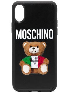 Moschino чехол для iPhone X/XS с принтом Teddy Bear