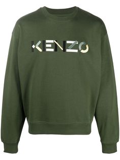 Kenzo толстовка с вышитым логотипом