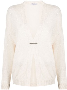 Brunello Cucinelli кардиган с пайетками
