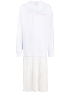 MSGM платье с капюшоном