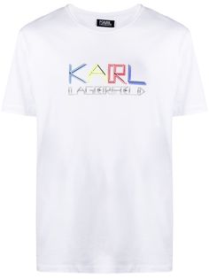 Karl Lagerfeld футболка с логотипом