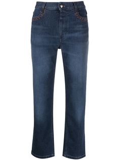 Chloé прямые джинсы средней посадки