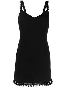 Elisabetta Franchi платье мини с кисточками