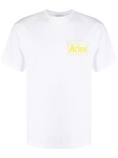 Aries футболка с логотипом