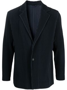 Homme Plissé Issey Miyake однобортный плиссированный пиджак