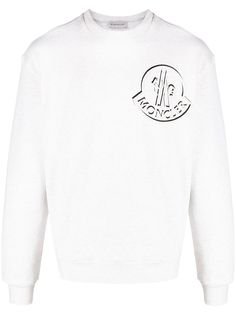 Moncler толстовка с логотипом
