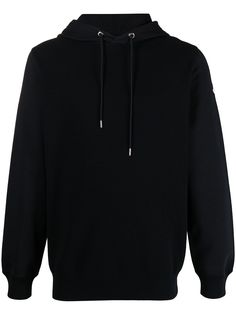 Moncler толстовка с капюшоном и нашивкой-логотипом