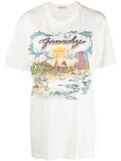 Givenchy футболка с принтом Givenchy Island