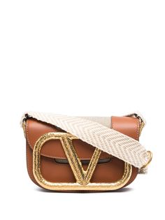 Valentino маленькая сумка через плечо с логотипом VLogo
