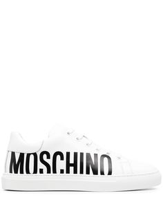 Moschino кеды с логотипом