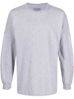 Pleasures футболка с логотипом