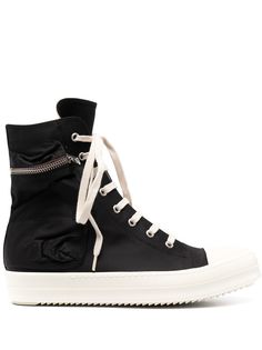 Rick Owens высокие кеды на шнуровке