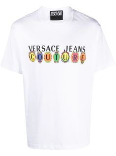 Versace Jeans Couture logo-print cotton t-shirt