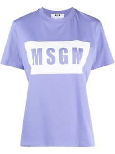 MSGM logo-print T-shirt