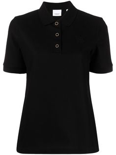 Burberry monogram motif polo shirt