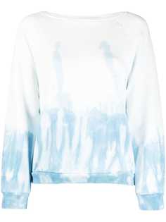 Nili Lotan tie dye print sweatshirt