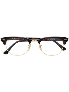 Ray-Ban D-frame glasses
