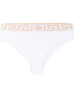 Versace трусы-брифы Greek Key