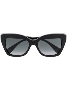 Gucci Eyewear солнцезащитные очки в оправе кошачий глаз